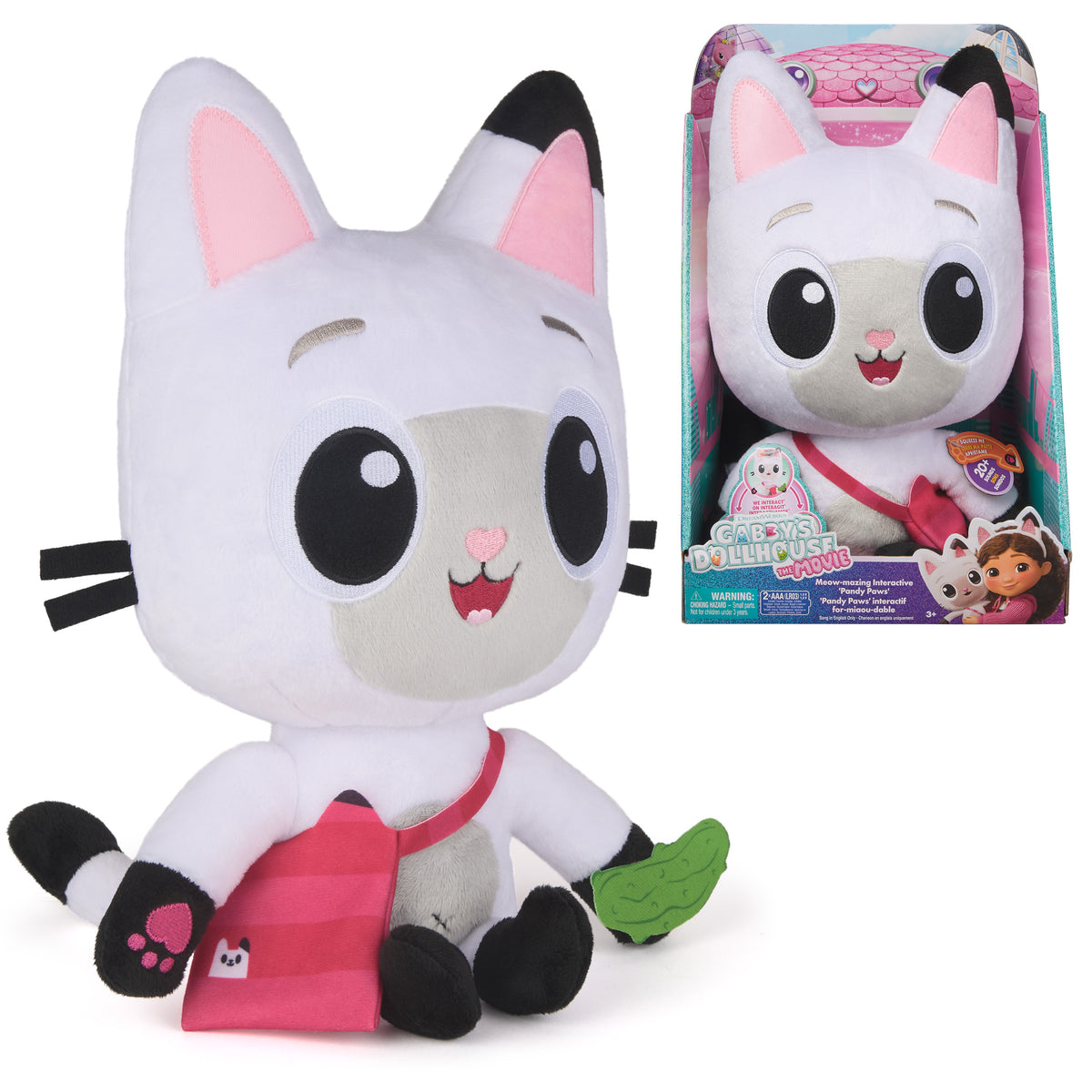 Gabby's Dollhouse Movie Feature Plush Battery Operated
