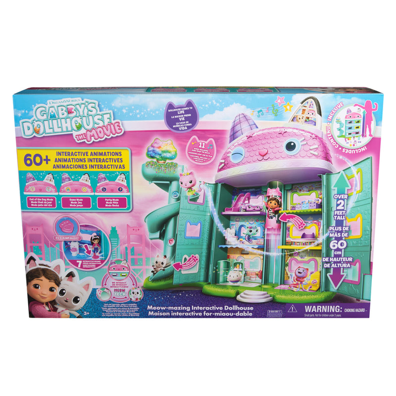 Gabby's Dollhouse: The Movie Meow-mazing Interactive Dollhouse