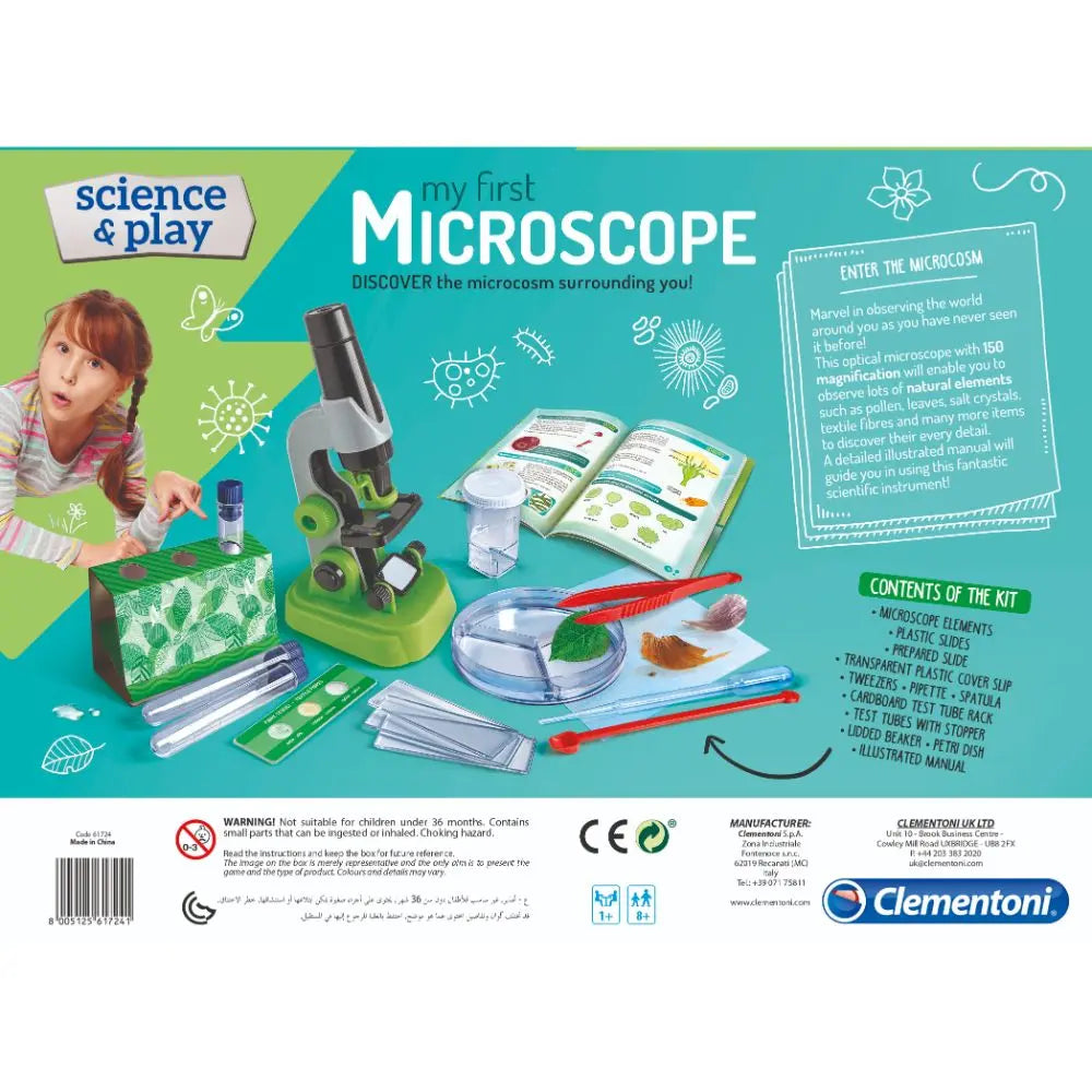Clementoni Science&Play My First Microscope