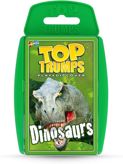 Top Trumps Dinosaurs Card لعبة for Kids and Dinosaur Fans