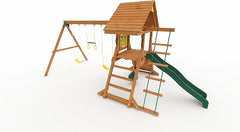 Kiddoro Hilltop Height Outdoor Playset  - Adventure Swing Set for Children