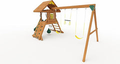 Kiddoro Hilltop Height Outdoor Playset  - Adventure Swing Set for Children