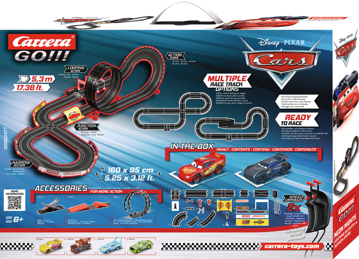 Carrera Go Cars Neon Nights 5.3M