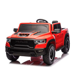 Rayfun Ram 1500 RHO Licensed Super Truck Ride-On Car - Red