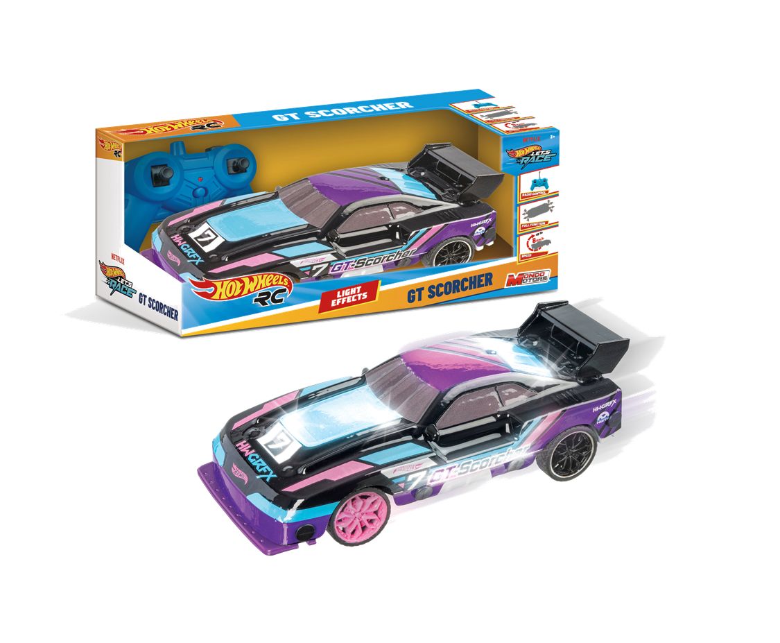 Hot Wheels  RC Scorcher Battery Operated