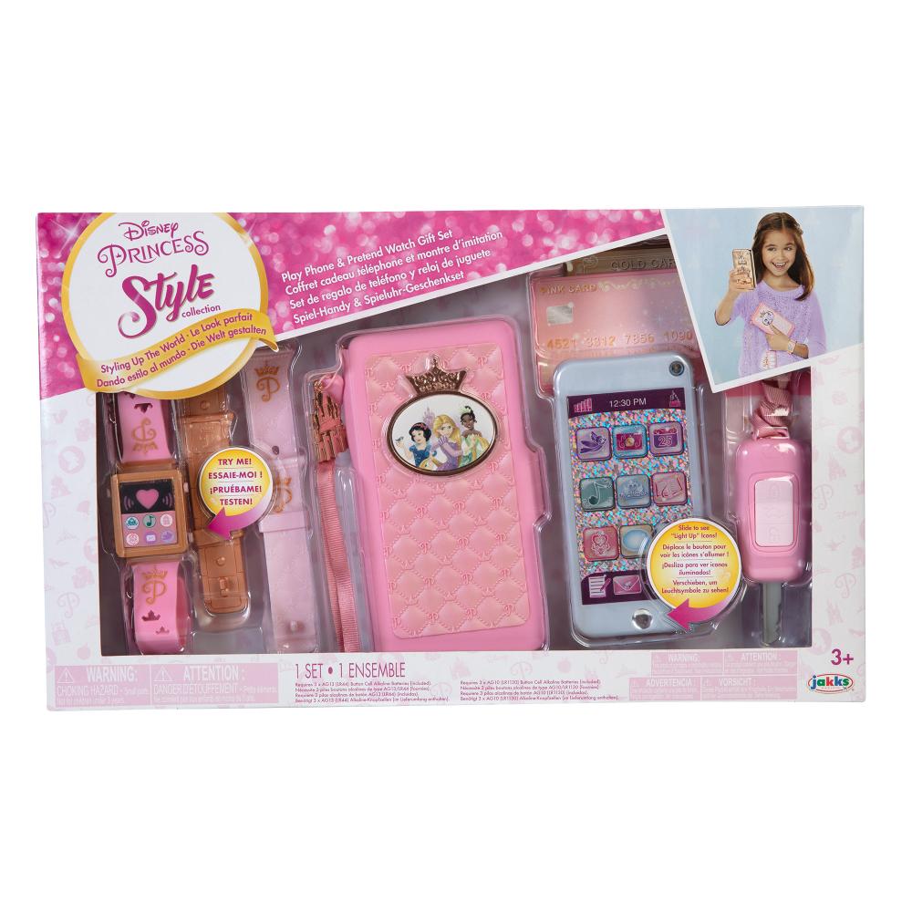 Disney Princess Style Phone & Watch Travel Battery Operated