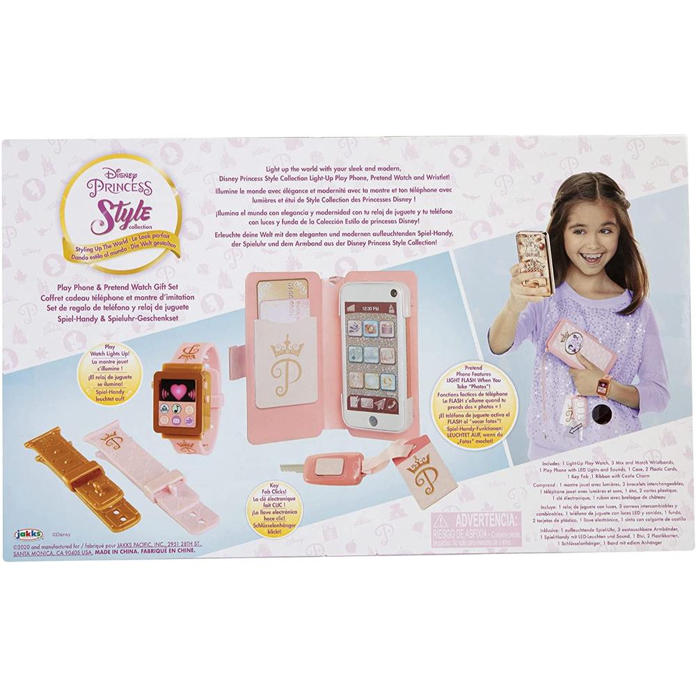 Disney Princess Style Phone & Watch Travel Battery Operated