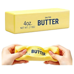 Squishy Salted Butter Design 4oz Sensory Fidget Toy for Kids
