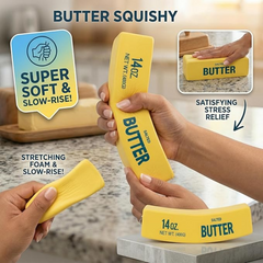 Squishy Salted Butter Design Super Soft Sensory Fidget Toy for Kids 14oz