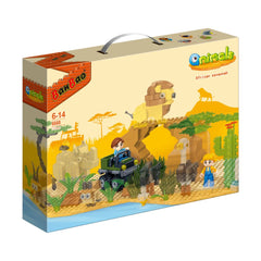 BanBao Qnimals African Savanna 146-Piece Building Set for Kids