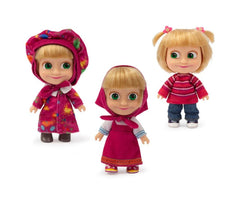 Masha and The Bear Series 2 - Masha Doll Collectible Toy for Kids Assorted Figure, Sold per piece (Random selection)