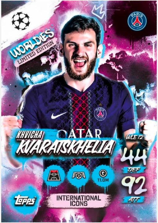 Topps Match Attax UEFA ٢٥/٢٦ Trading Card Collection – Champions League, Europa & Conference League Cards (٥٢٤ Cards to Collect)