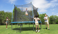 Bestway Xtreme Air Trampoline Dark Blue  3.66x2.78m