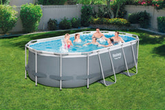 Bestway Powersteel Oval Pool Set 4.27m x 2.50m x 1.00m (14' x 8'2" x 39.5")