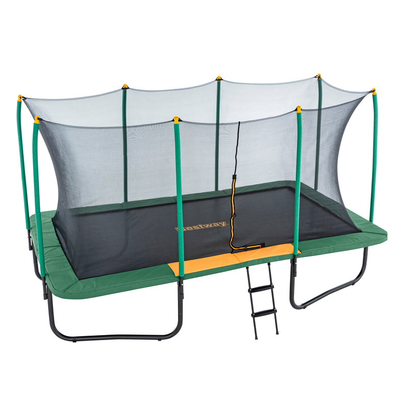 Bestway Xtreme Air Rectangular Trampoline Dark Green  4.57x2.74x2.83m