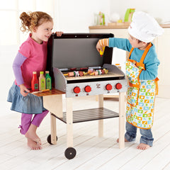 Hape Gourmet Grill With Food Playset for Kids