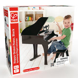 Hape Happy Grand Piano أسود مجموعة لعب for Kids