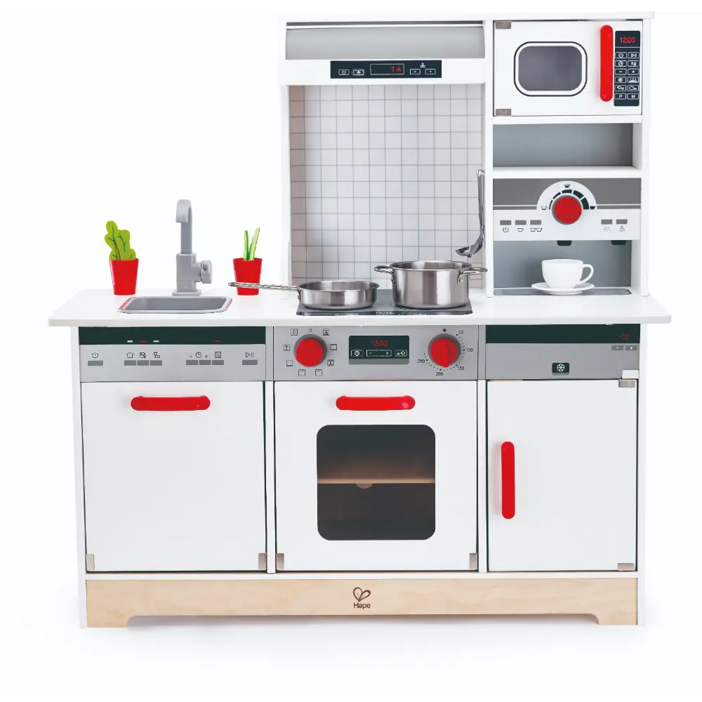 Hape All-In-1 Kitchen Wooden Cooking Set for Kids