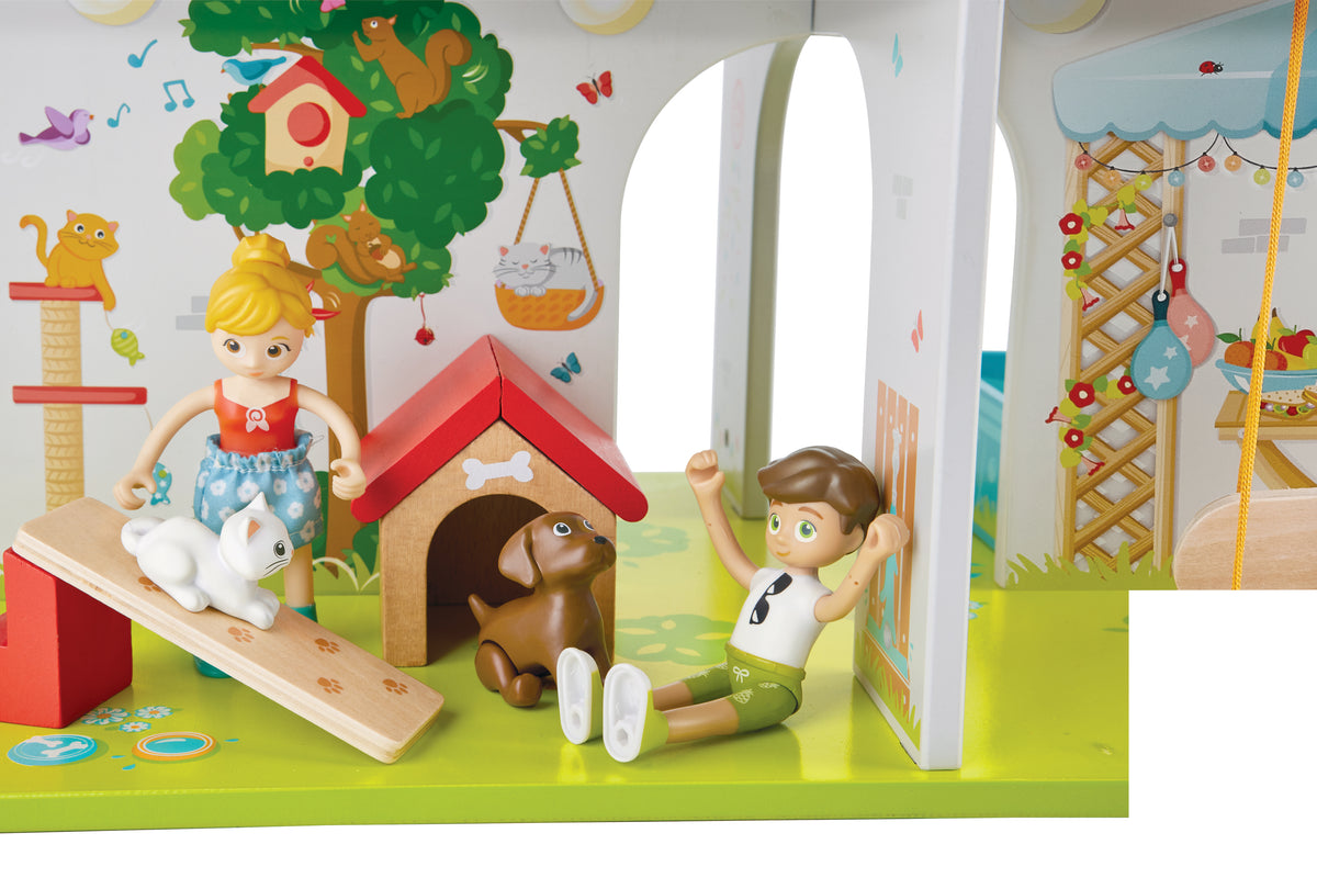 Hape Rock & Slide مع Sound Effects Interactive Playhouse for Kids