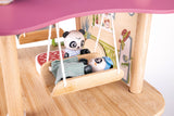 Hape Pandas’ Bamboo House Wooden Animal Playset for Kids