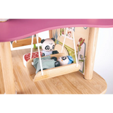 Hape Pandas’ Bamboo House Wooden Animal Playset for Kids