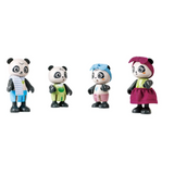 Hape Pandas’ Bamboo House Wooden Animal Playset for Kids