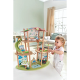 Hape Pandas’ Bamboo House Wooden Animal Playset for Kids