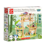 Hape Pandas’ Bamboo House Wooden Animal Playset for Kids