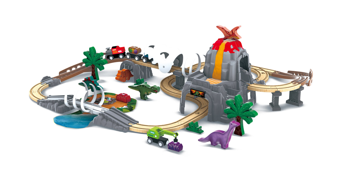 Hape  Dino Railway Adventure Set