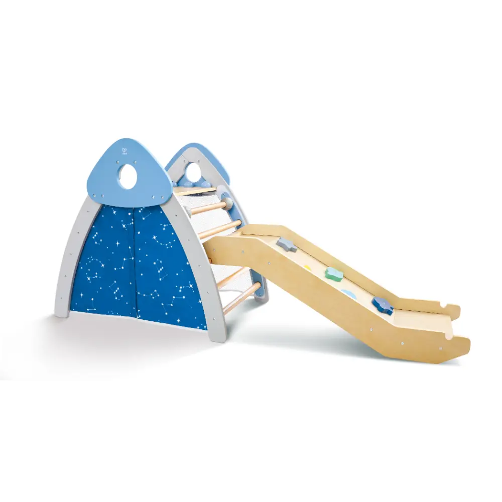 Hape 4-in-1 Climb & Slide Gym Set  Activity Playset for Kids