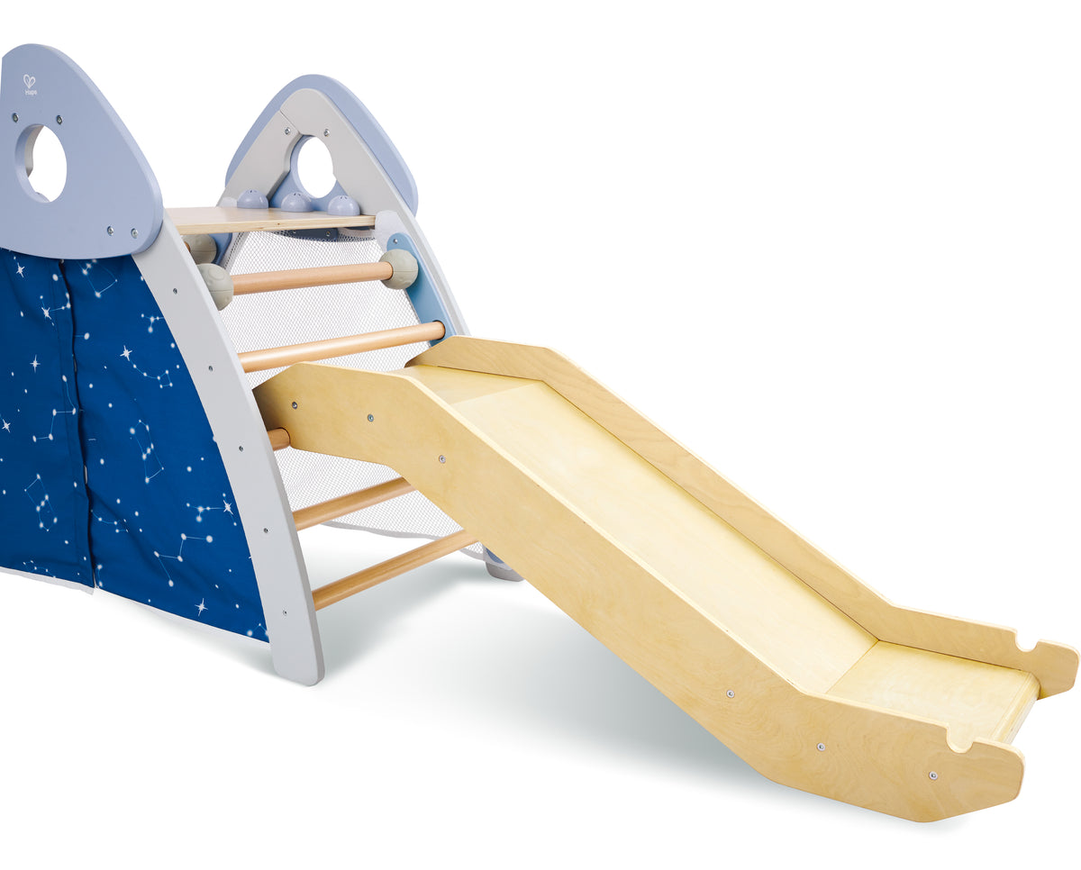 Hape ٤-in-١ Climb & Slide Gym طقم Activity مجموعة لعب for Kids