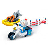 Banbao Police Series 62Pcs 7018