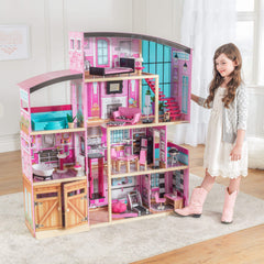Kidkraft Shimmer Mansion Dollhouse Playset