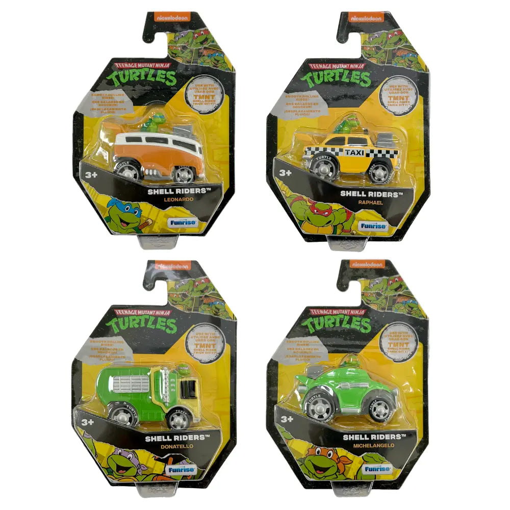 TMNT SHELL RIDERS DIECAST CLASSIC VALUE
