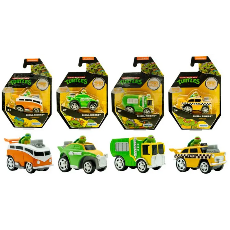 TMNT SHELL RIDERS DIECAST CLASSIC VALUE