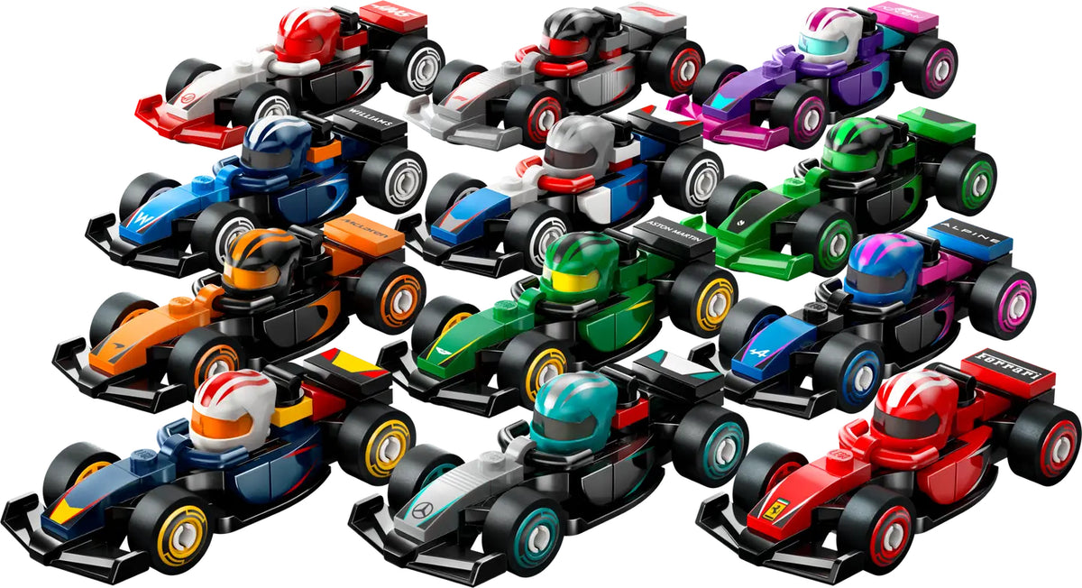 Lego F1 Collectible Race Cars