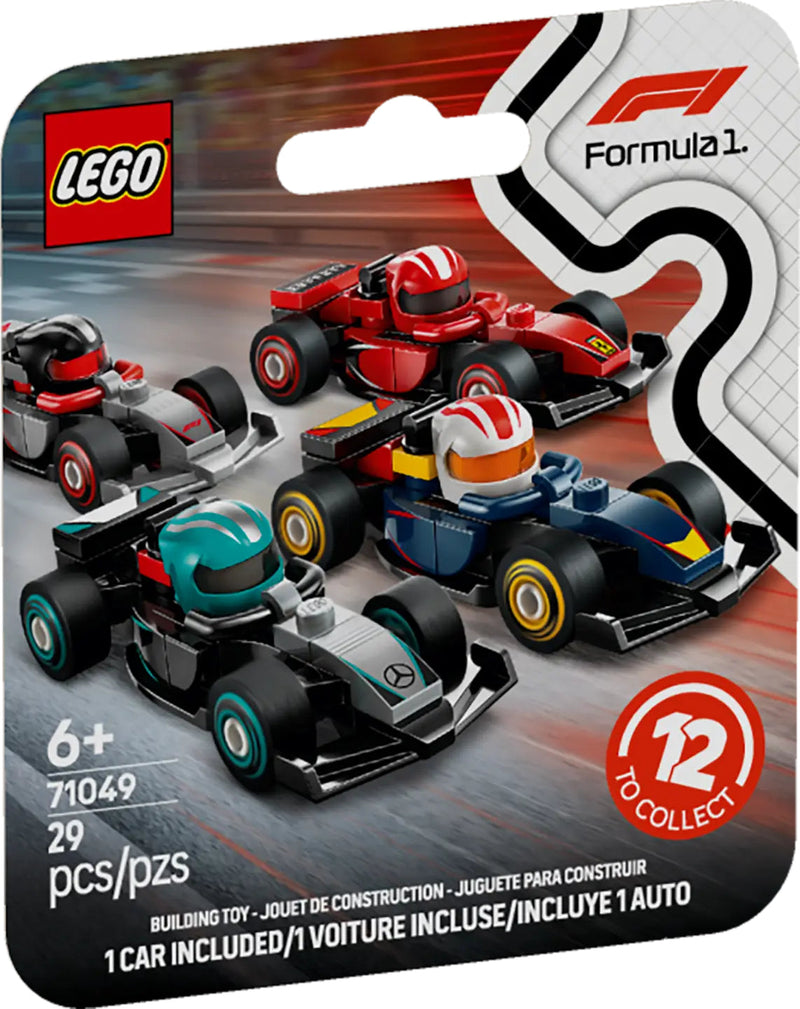 سيارات سباق LEGO F1 القابلة للجمع