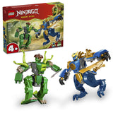 Lego Ninjago Jay's Dragon Mech Fight مجموعة بناء for Kids