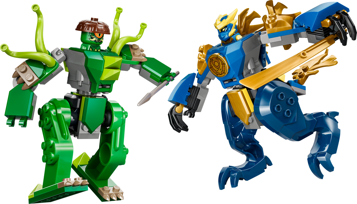 Lego Ninjago Jay's Dragon Mech Fight مجموعة بناء for Kids