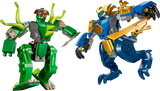 Lego Ninjago Jay's Dragon Mech Fight مجموعة بناء for Kids