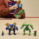 Lego Ninjago Jay's Dragon Mech Fight مجموعة بناء for Kids
