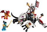 Lego Ninjago Zilvar & Grimtak the Dragon Beast Building Set for Kids