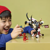 Lego Ninjago Zilvar & Grimtak the Dragon Beast Building Set for Kids