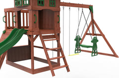 Kids Kiddoro Playful Peaks Swing Set - Backyard Outdoor Playground