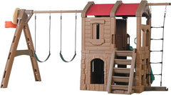 Step 2 Adventure Lodge Play Center With Glider