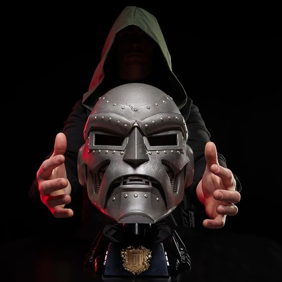 Marvel Legends Doctor Doom Roleplay Helmet with Fabric Hood