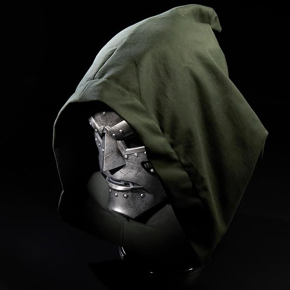Marvel Legends Doctor Doom Roleplay Helmet with Fabric Hood