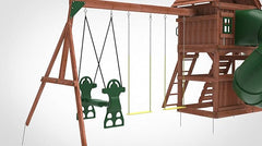 Kiddoro Little Heroes HQ Swing Set - Complete Indoor & Outdoor Adventure