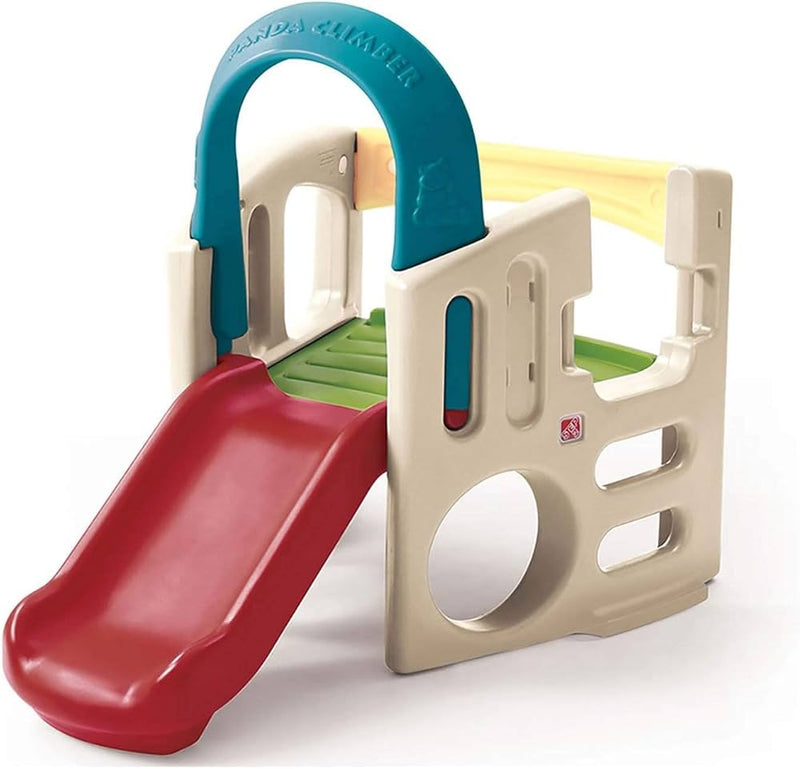 Step2 Panda Climber - Kids Playset with Slide, Tunnel, and Crawl Features