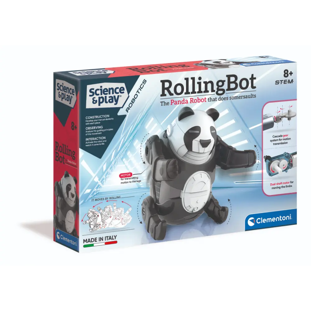 Clementoni Rolling Robot, Battery Operated